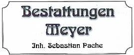 Bestattungen Meyer Sebastian Pache